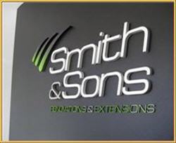 3D Letters - Smith & Sons