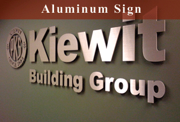 Aluminum Sign